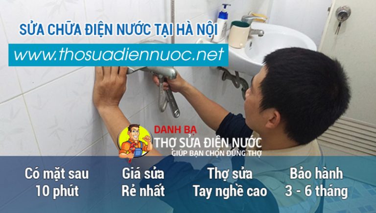 Thợ sửa chữa điện nước tại Hà Nội