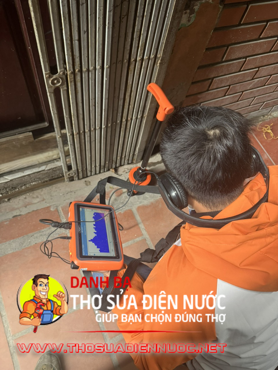 Dịch vụ dò nước rò rỉ chính xác, chuyên nghiệp, ít đục phá