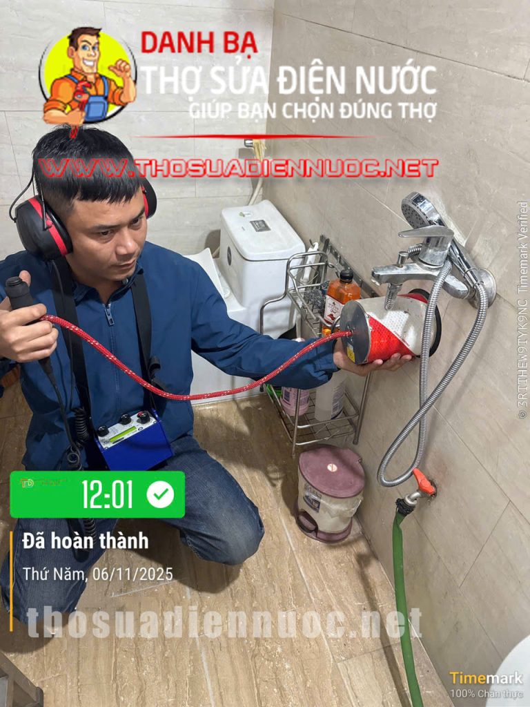 Dịch vụ dò tìm rò rỉ nước giá rẻ