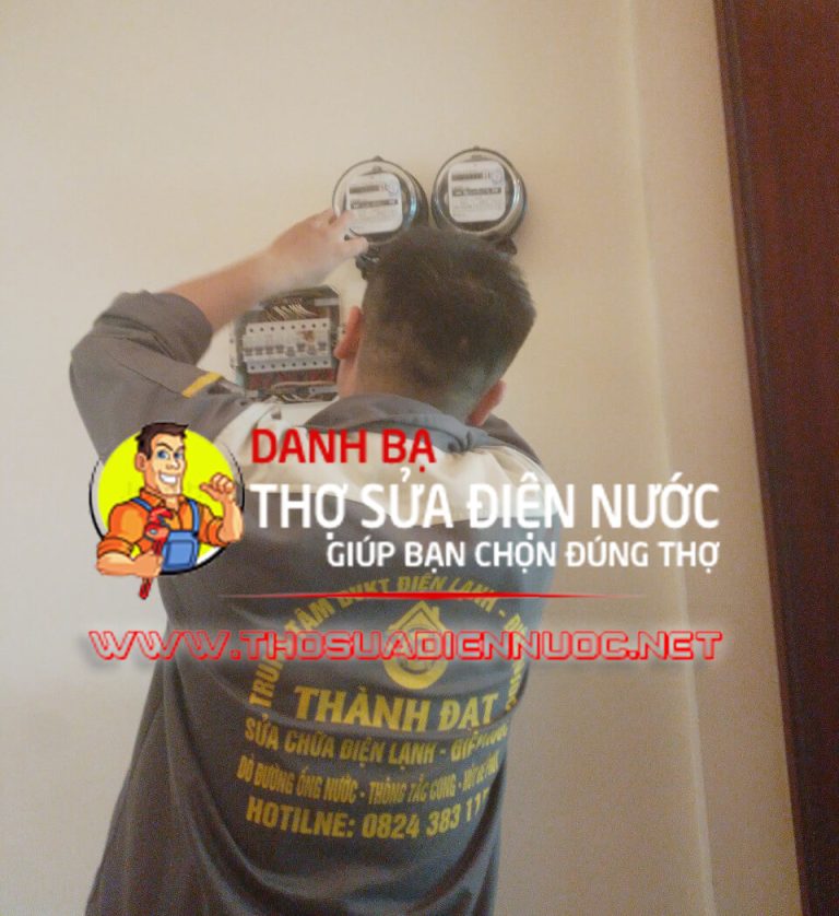 Thợ sửa điện nước tại nhà uy tín gần đây